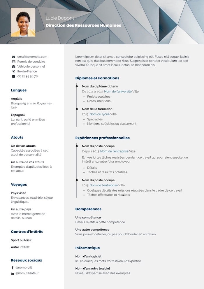 CV Avenir
