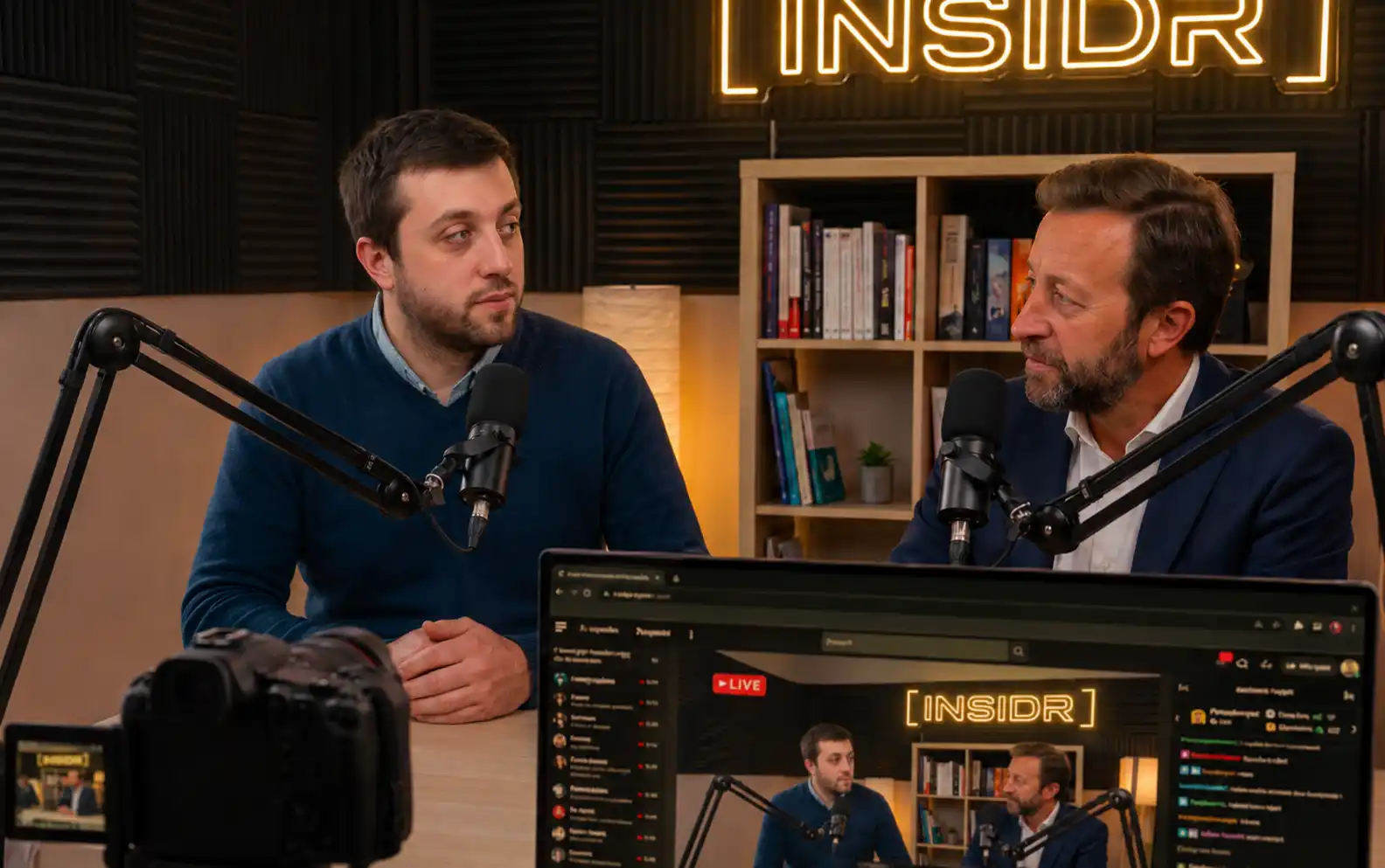 Émission INSIDR - présentation entreprise et métiers en direct
