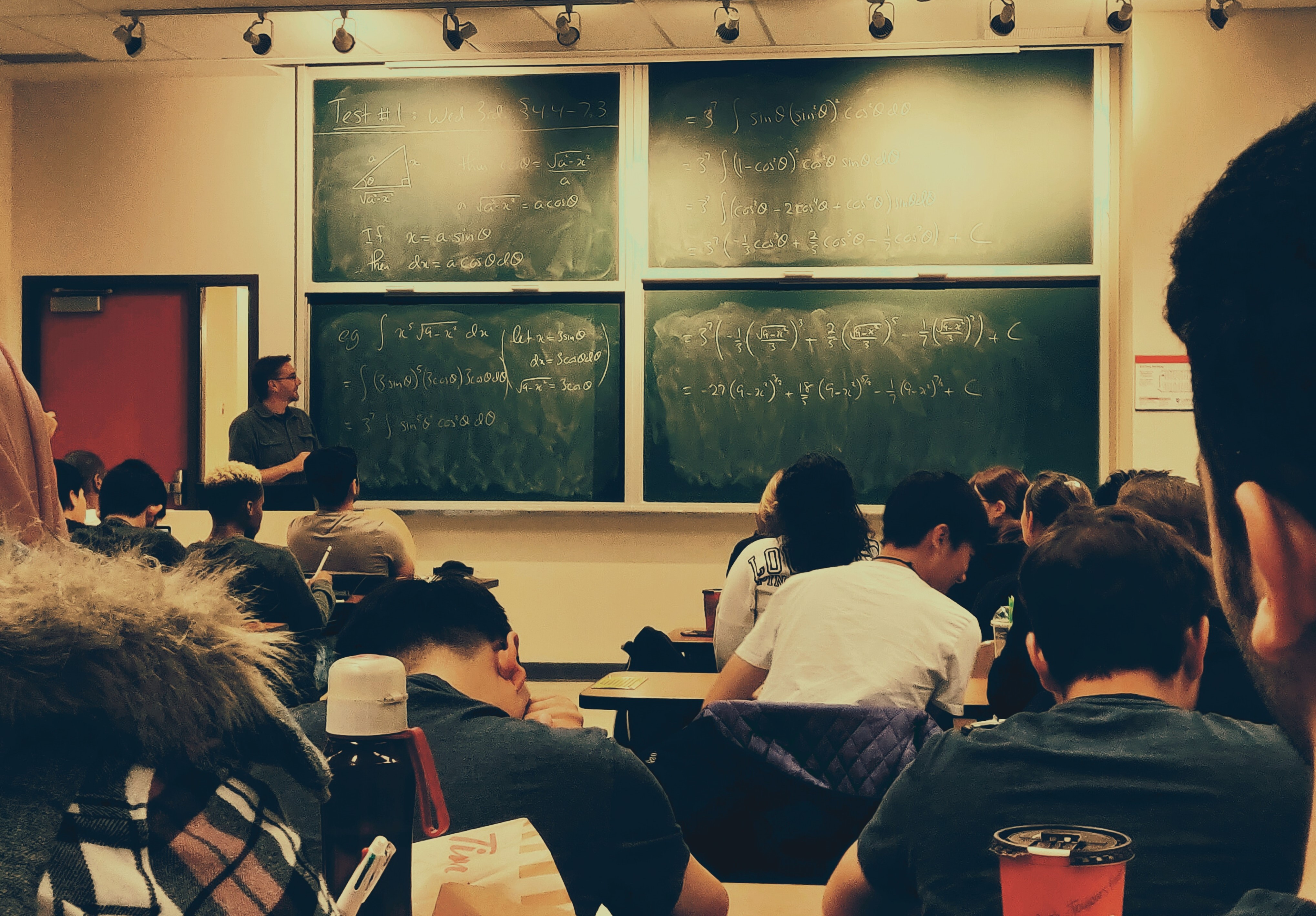 Salle de classe alternance