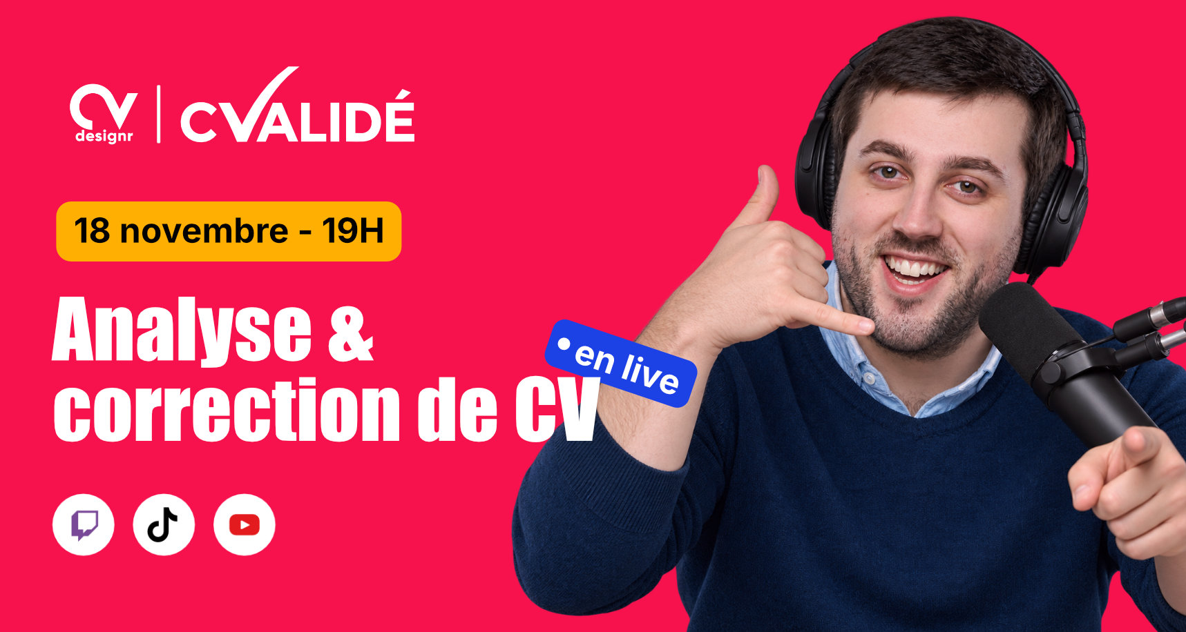 Miniature — CValidé #20 : Analyse et correction de CV