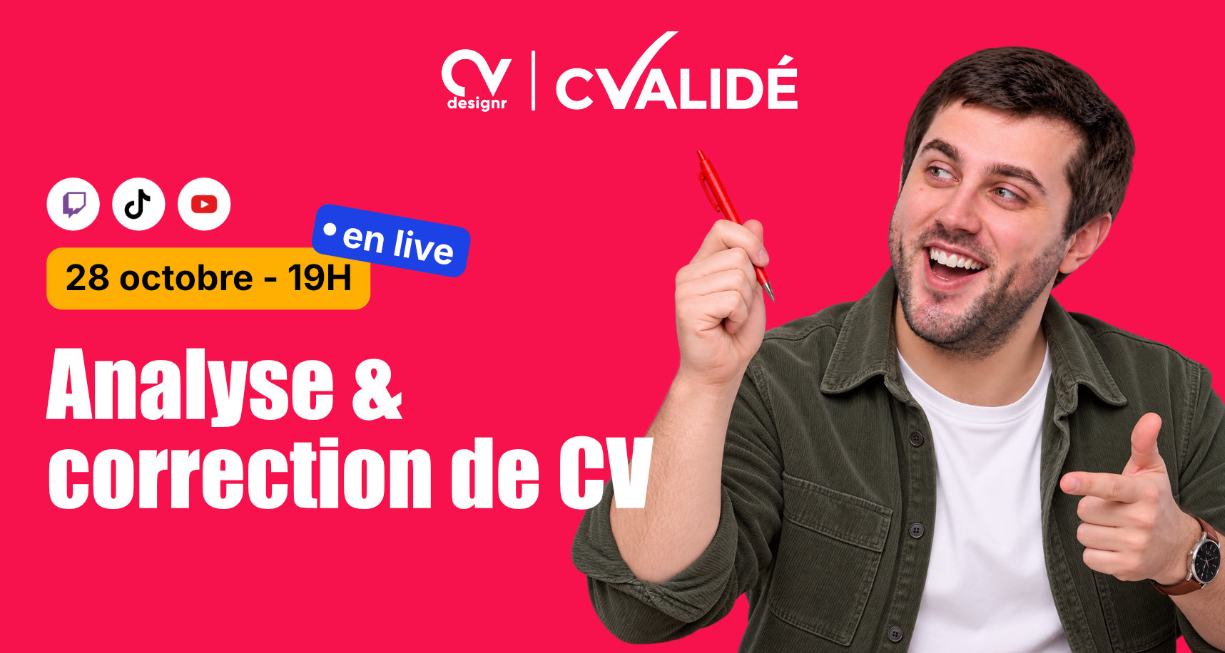 Miniature — CValidé #18 : Analyse et correction de CV