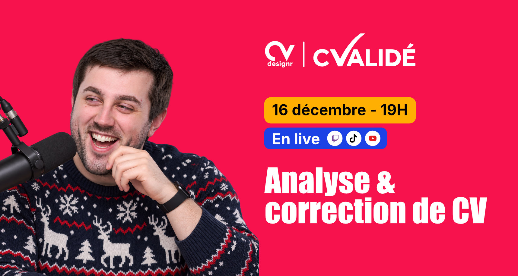 Miniature — CValidé #24 : Analyse et correction de CV