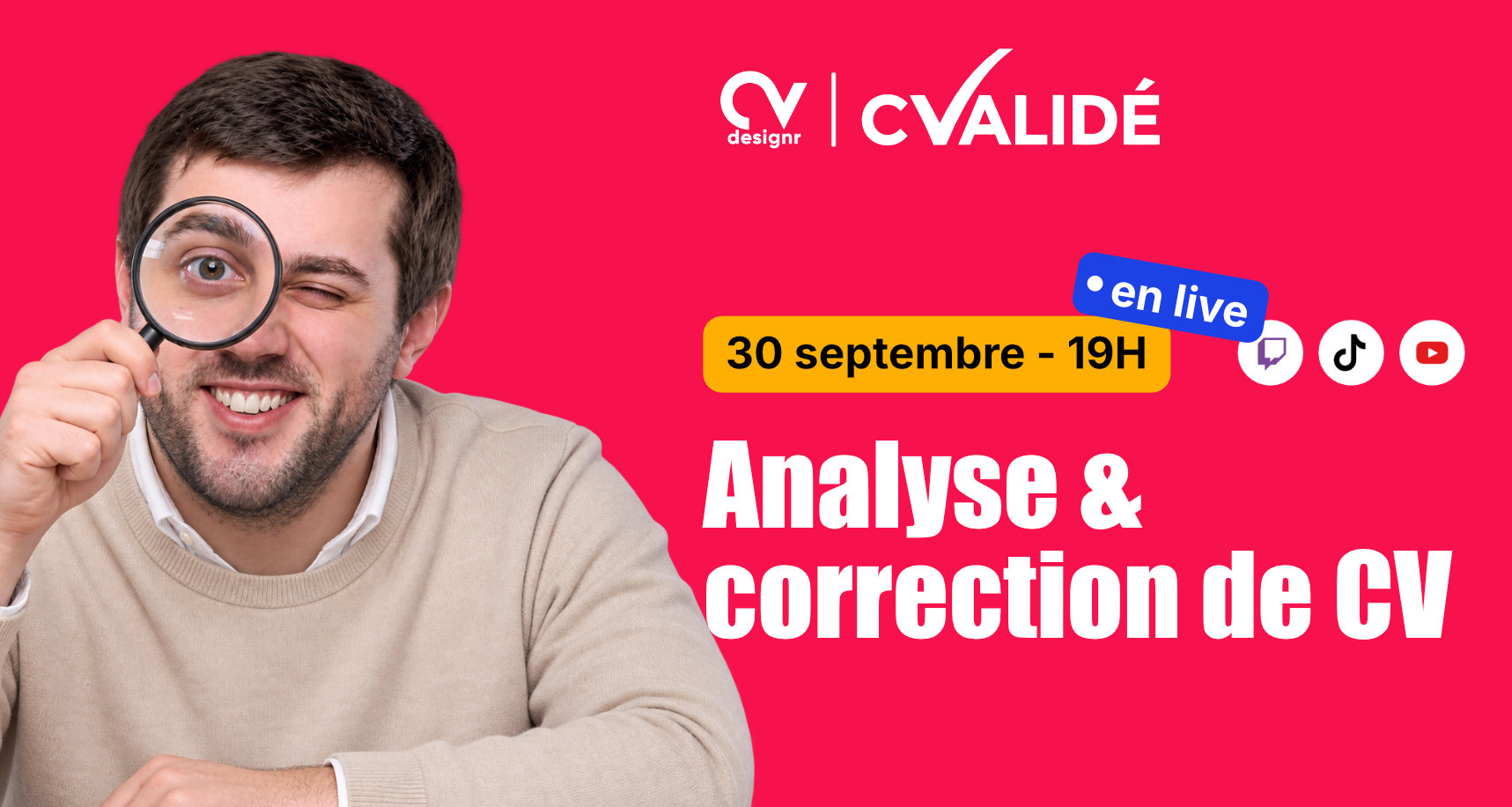 Miniature — CValidé #14 : Analyse et correction de CV