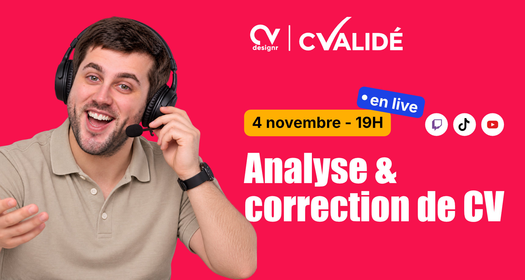Miniature — CValidé #19 : Analyse et correction de CV