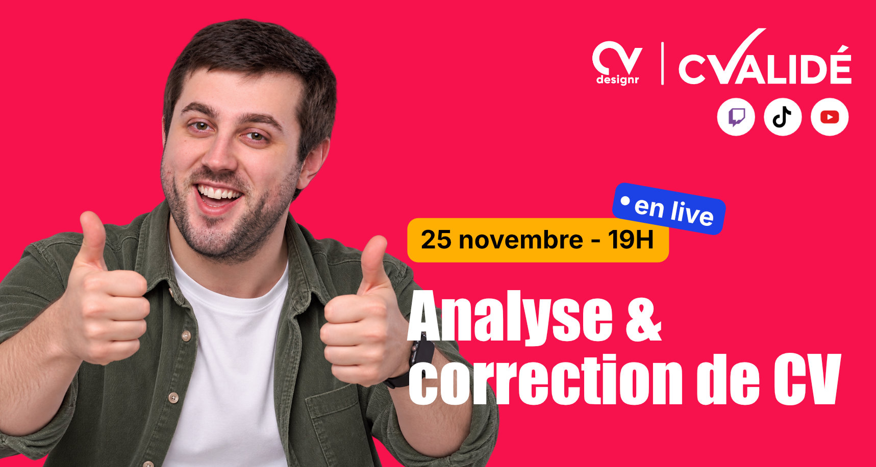 Miniature — CValidé #21 : Analyse et correction de CV