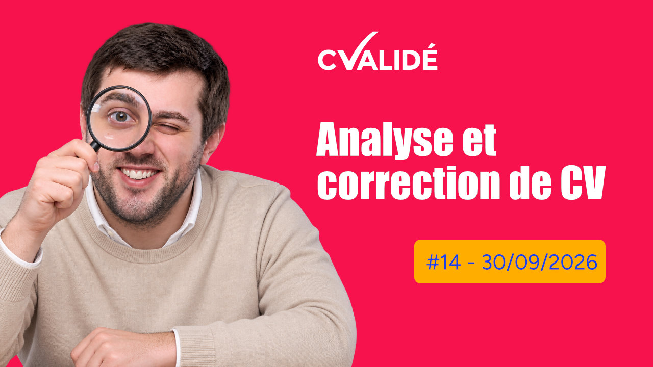 CValidé #14 : Analyse et correction de CV