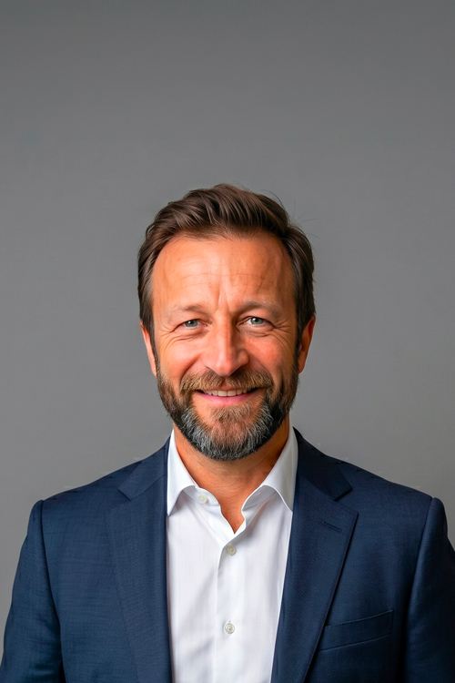 Photo professionnelle après transformation IA