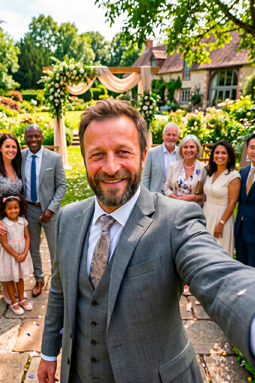Selfie mariage