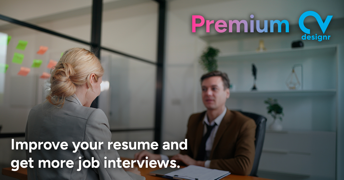 Analyze and improve your resume to get job interviews | CVDesignR